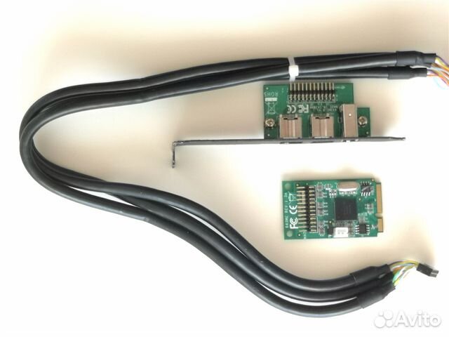 Карта вывода FireWare Mini PCI E