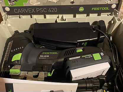 Лобзик аккумуляторный Festool carvex PSC 420 EB