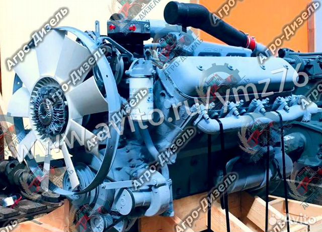 Двигатель ямз 7511 V8 400 л.с. Кировец -х.24-4