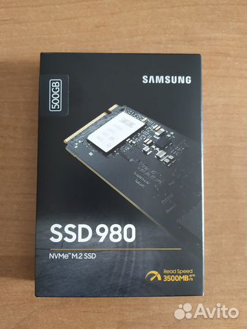 SSD Samsung 980 500 Гб M.2(новый)