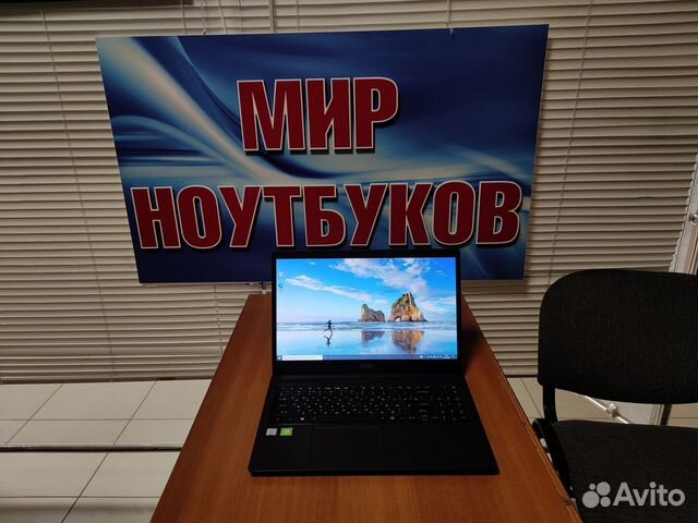 Игровой ноутбук бу / Acer / как новый /MX 230