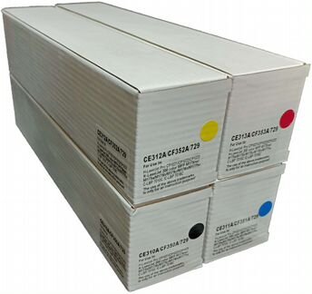 Комплект совместимых картриджей 4 цвета