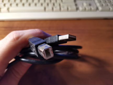 Кабель питания Сетевой шнур Провод Принтер USB