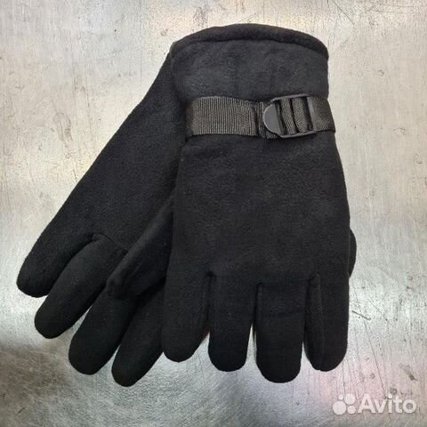 Флисовые перчатки с утеплителем