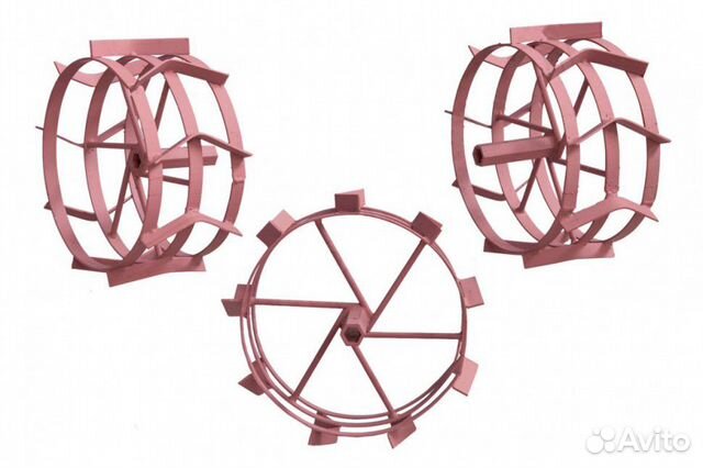 Грунтозацепы (пара) к м/б carver-650, д. 390мм (в