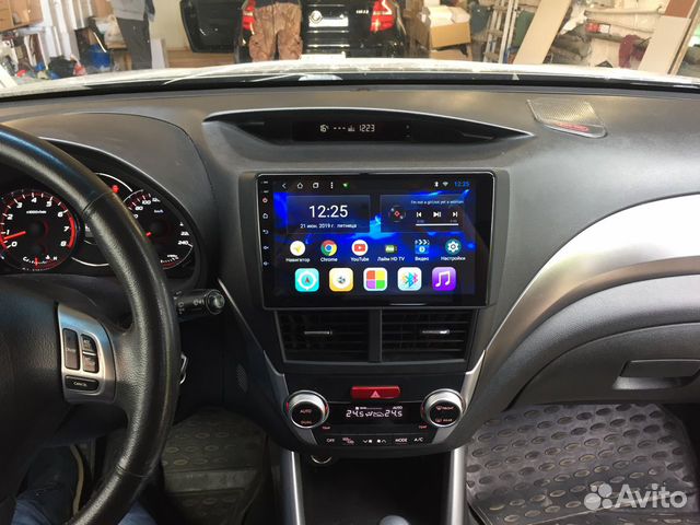 Android магнитола Forester 2008 - 2012, есть Teyes