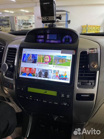 Магнитола для Прадо 120