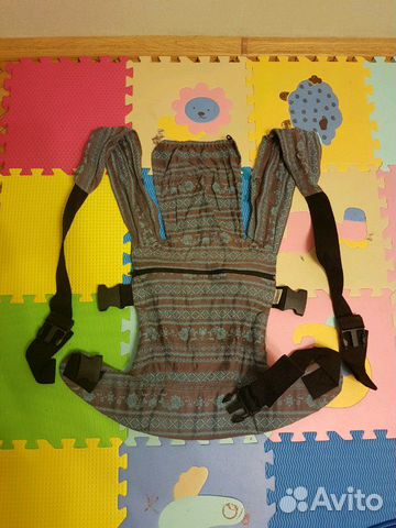 Эрго рюкзак (слинг) adel turquoise растущий (бэби