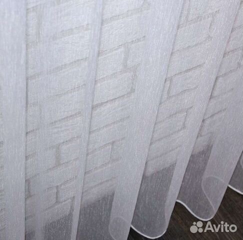 Тюль новый готовый лён Цена с пошивом Екатеринбург