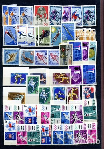 Спорт СССР 60-70гг. Чемпионаты мира. Олимпийские