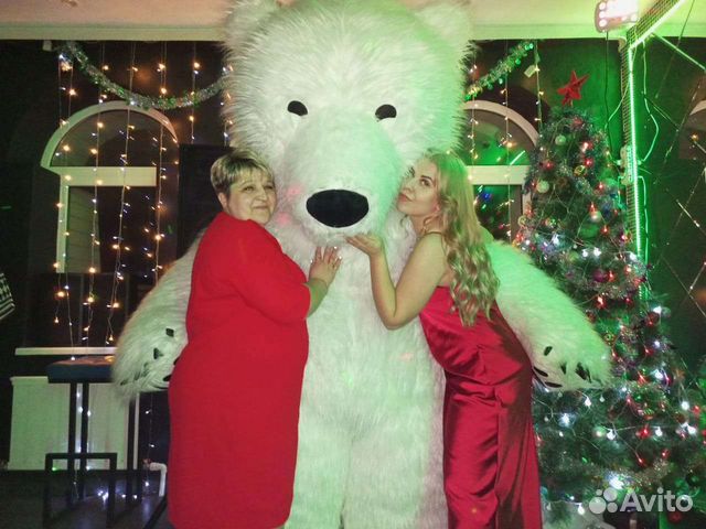 Белый мишка поздравление