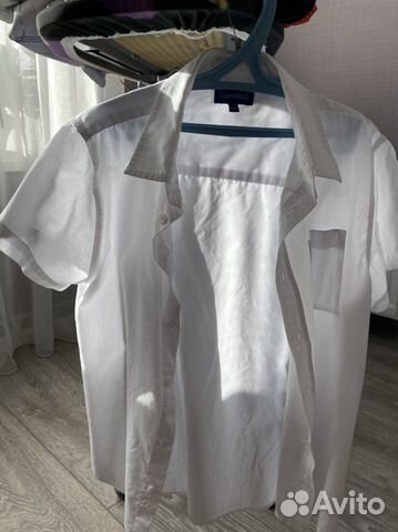 Рубашка на мальчика 134