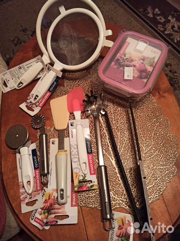 Tescoma контейнер сито лопатки нож