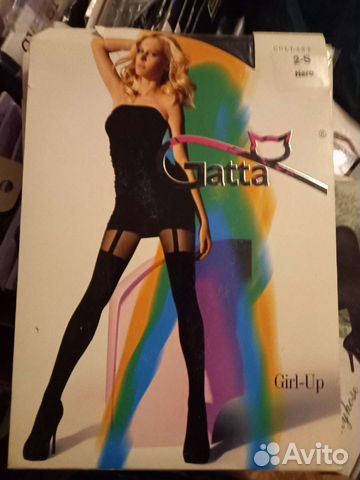 Колготки имитация чулков