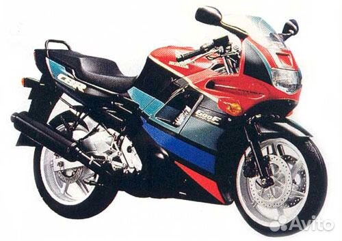 Honda CBR 600 F2 F3 разбор