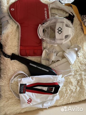 Защита, пояс, жилет для тхеквондо