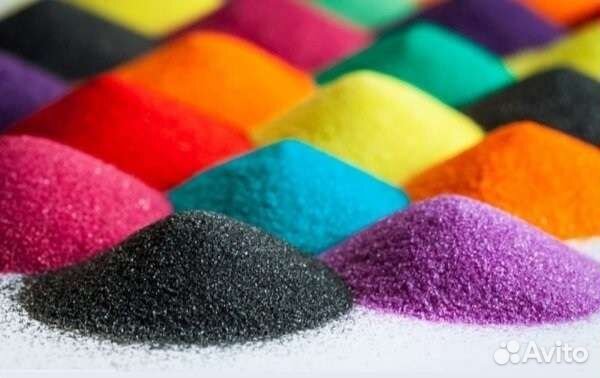 Новый цветной песок для творчества