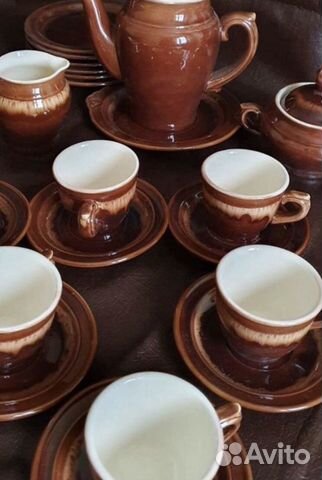 Зик кофейный сервиз, 22 предмета