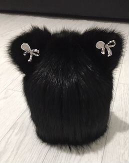 Шапка норковая женская