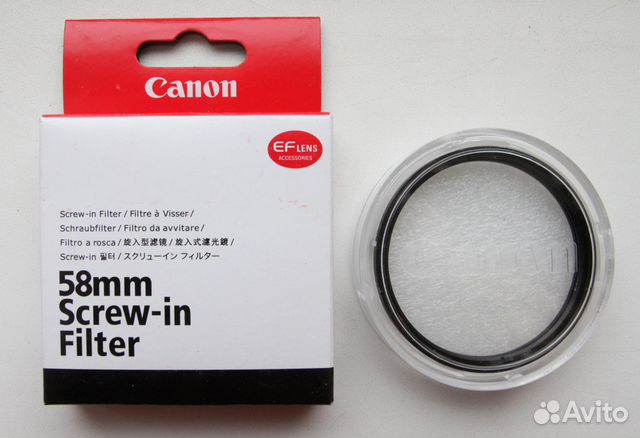 Фильтр защитный UV на оптику Canon;Nikon;Sony,Hoya