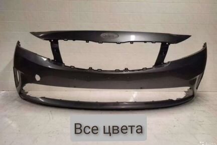 Бампер передний Kia cerato 3 рестайл 2016-2019 рес