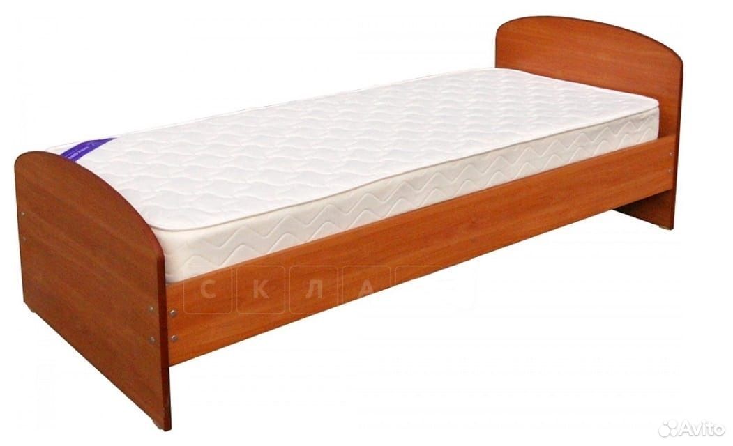 односпальная кровать с усиленным каркасом