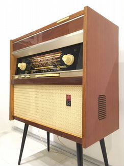 Реставрированная радиола Ригонда с фм и bluetooth