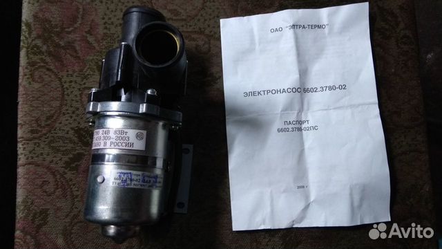 Электронасос 6602.3780-02, 24В