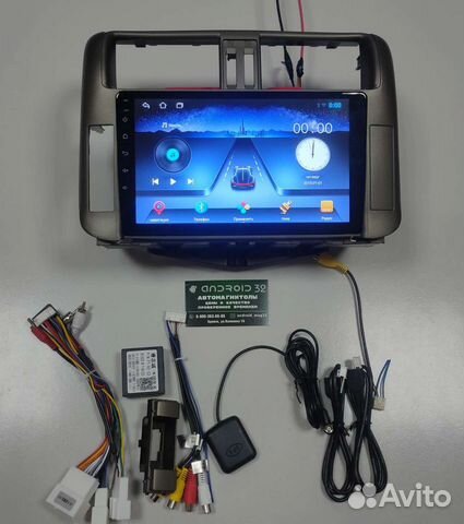 Магнитола Android Toyota Prado 150 2009-2013