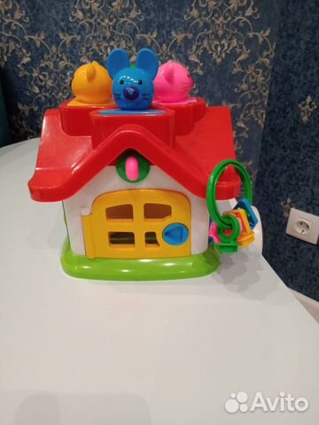 Сортер Домик логический 