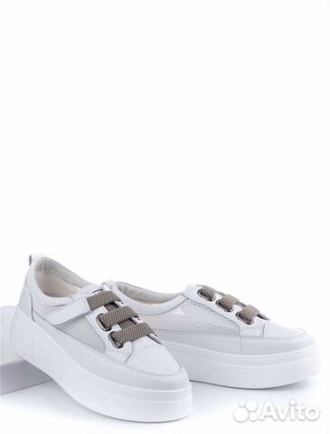 Кеды кожа 23,5 см