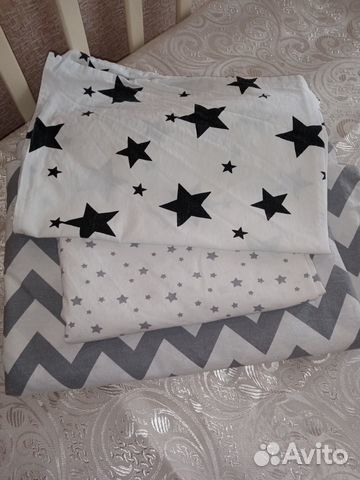 Комплект детского постельного белья сатин