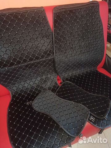 Накидки передних сидений в ромб