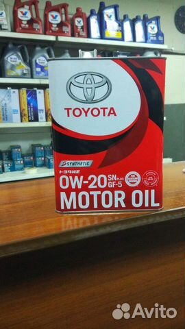 Toyota SN 0w-20 (тойота 0w20 ) Бесплатная замена