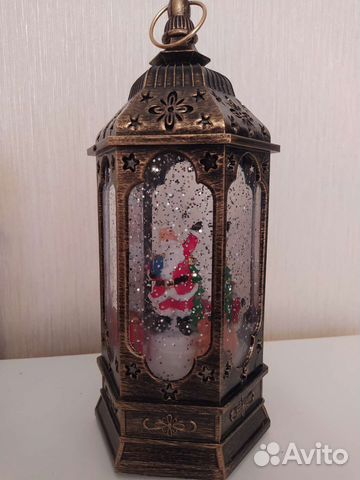 Новогодняя музыкальная лампа