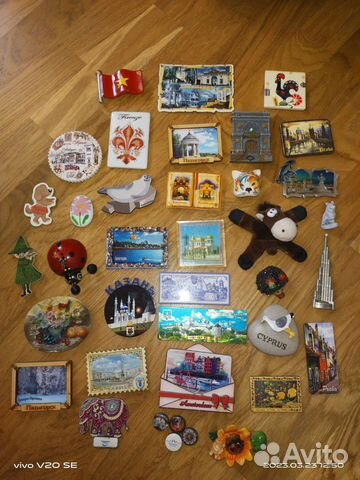 2 магнита на холодильник