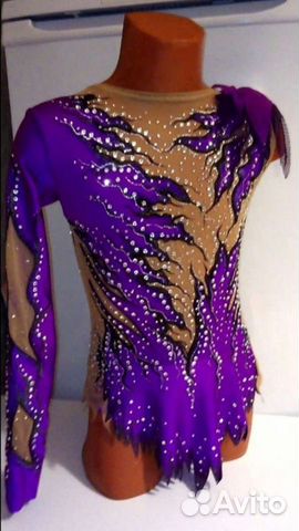 Купальник для художественной гимнастики, 120-134