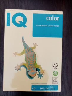 Офисная бумага a4 тонированная