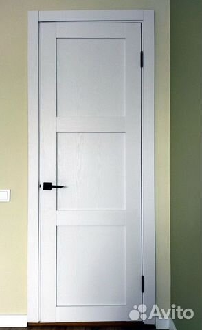 Межкомнатные двери. Эко шпон. Белые