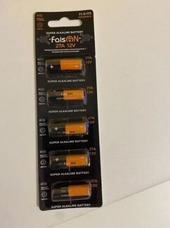 Батарейки A27 12V