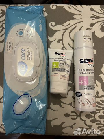 Защитный крем для тела с аргинином seni care