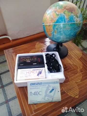 Миникассетный магнитофон-проигрыватель Вега 410 с