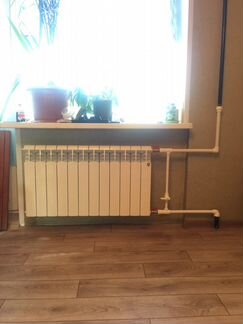 Замена радиаторов отопления, батарей