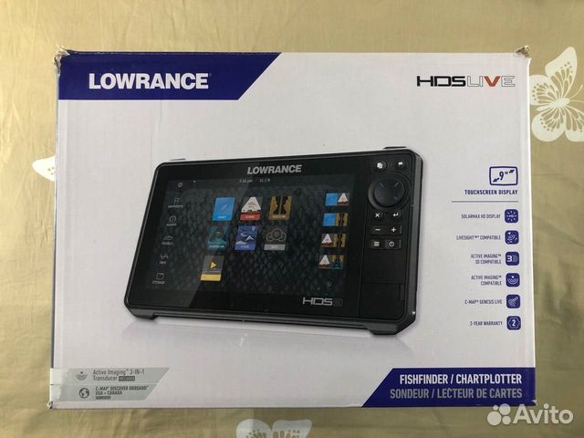 Lowrance hds 9 live с датчиком AI 3in1