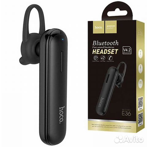Bluetooth гарнитура hoco E36