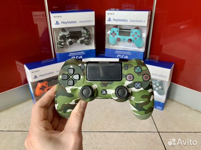 Геймпад PS4 Джойстик для ps4 камуфляжный