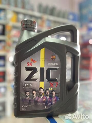 Масло моторное Zic X7 5W30 4л