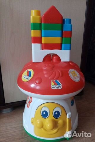 Конструктор - гриб и дом-сортер