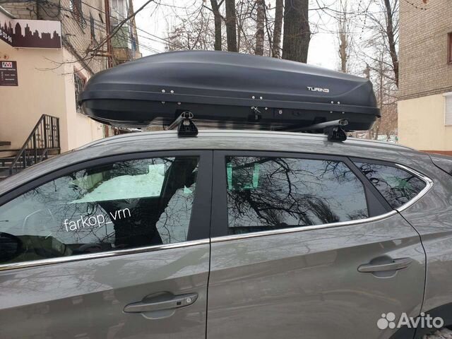 Бокс на крышу для hyundai tucson