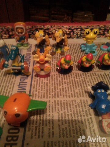 Киндеры Киндр сюрприз разные коллекции